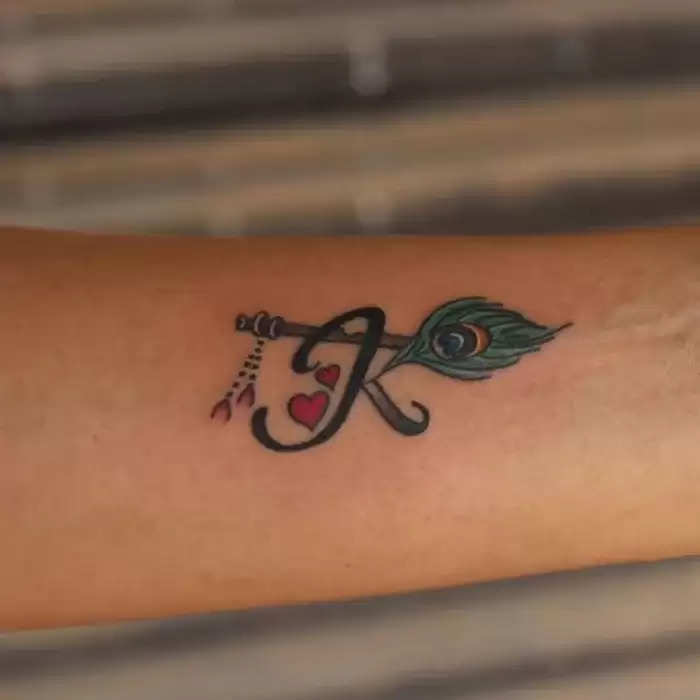 Komal Name With Heartbeat Tattoo  Tattoos Name tattoo Name tattoo designs