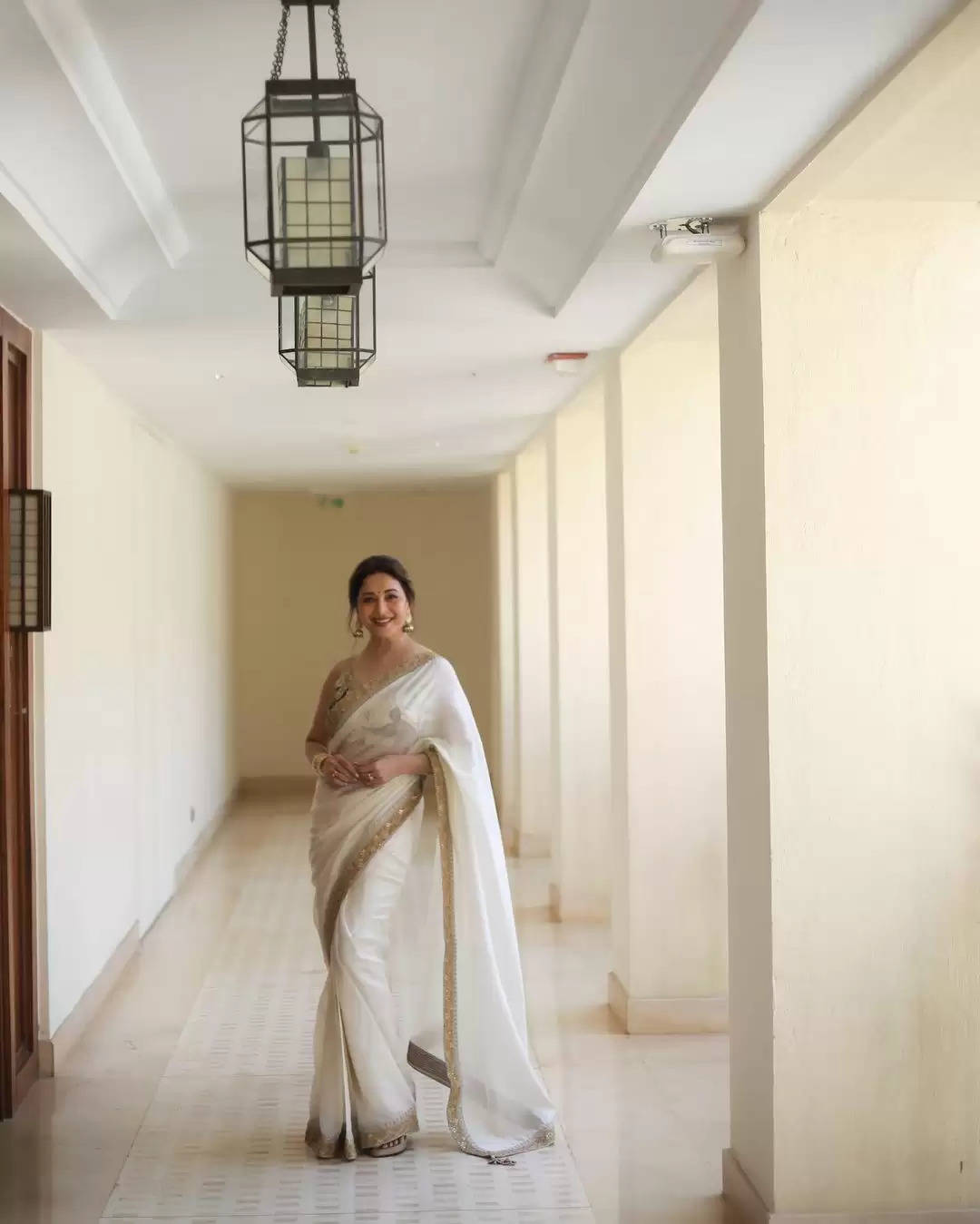 Photos: These Saree Looks Of Madhuri Dixit Are Sight To Behold, Check PICS