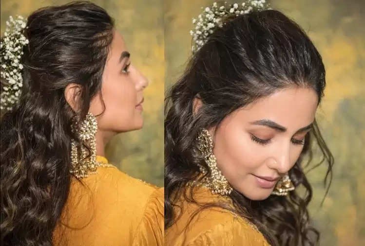 Instagram: Hina Khan looked very beautiful in a traditional look, plundered  the hearts of fans