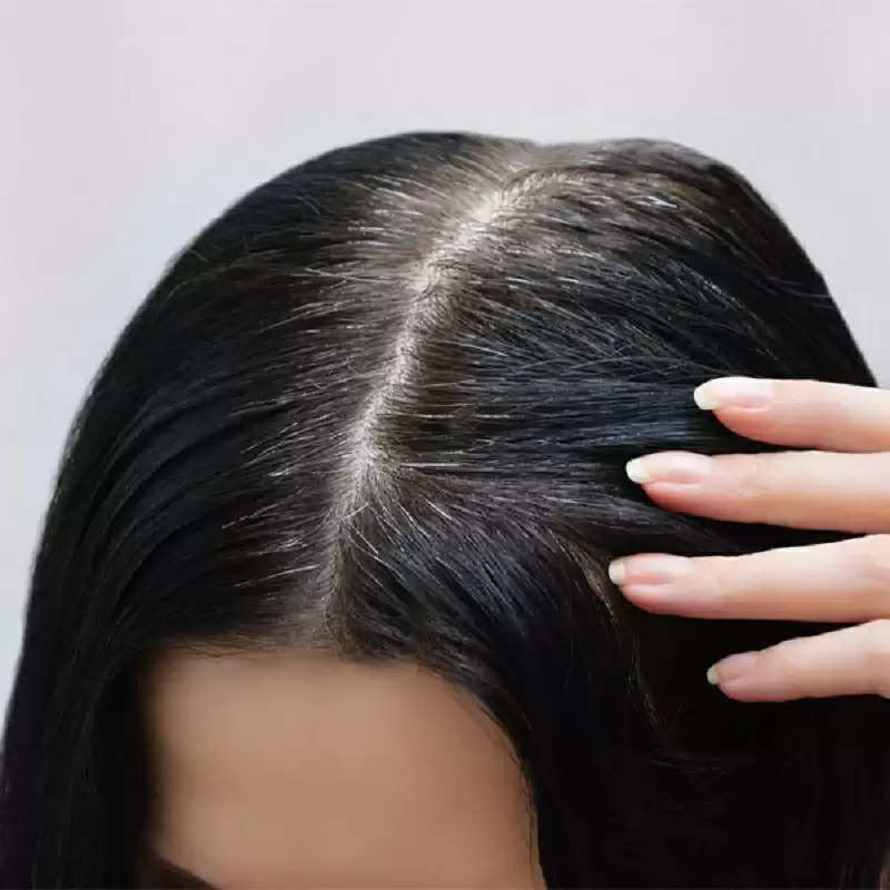 White Hair Remedy: These green leaves will turn white hair black, Gray hair  will become Blackish- Brown