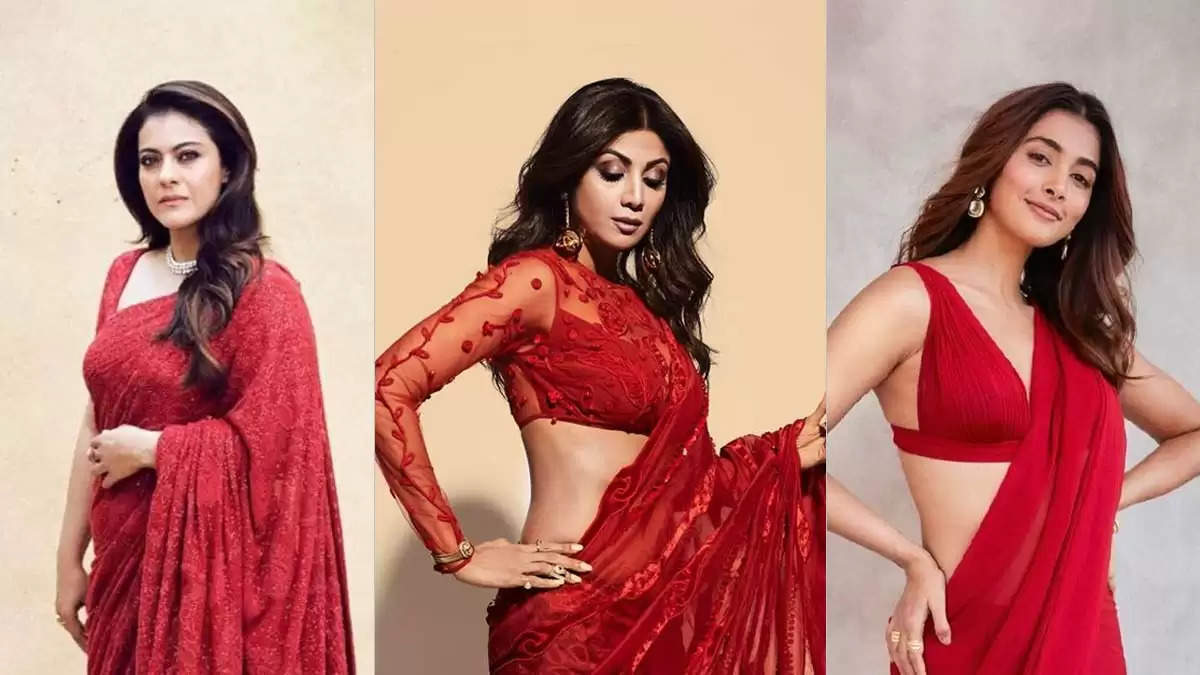 Red Colour Saree Styling Ideas: - If you want to look bold in a red colour  saree then take inspiration from these Bollywood actresses