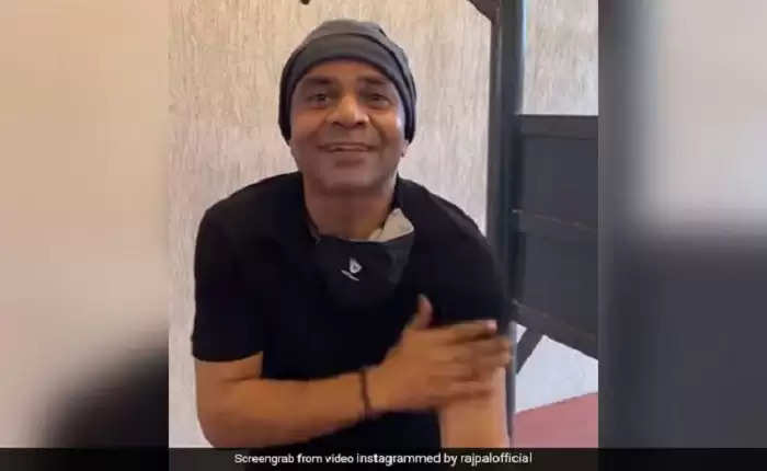 Social Media: You will also catch your head by watching Rajpal Yadav's gym  video, a dash of comedy was also applied in workouts