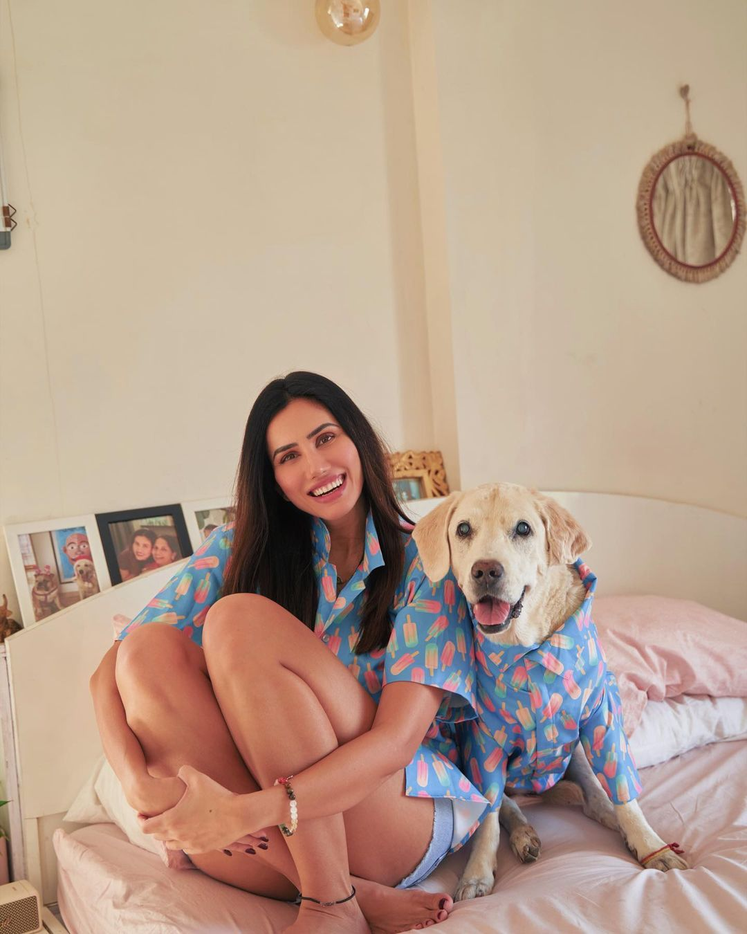 Photo Gallery: Actress Sonali Sehgal shared these photos with a dog! Photos are going viral
