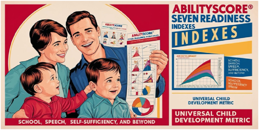 Figure 9 - From school readiness to self-sufficiency &mdash; Seven Indexes guide every step of a child&rsquo;s journey to independence.school readiness tool, autism independence score, behavior readiness metric, Pinnacle index for child development